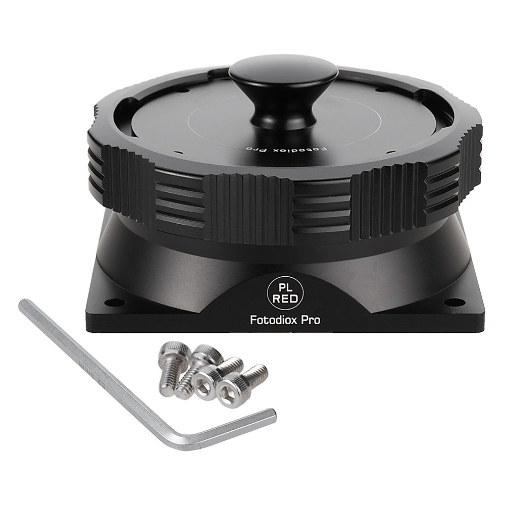 Fotodiox Pro Lens Mount Adapter - ARRI PL to RED Digital Cinema Camera (Positive Lock) | Compatible with RED DSMC2, KOMODO & More | Perfect for Film Production & Professional Videography
