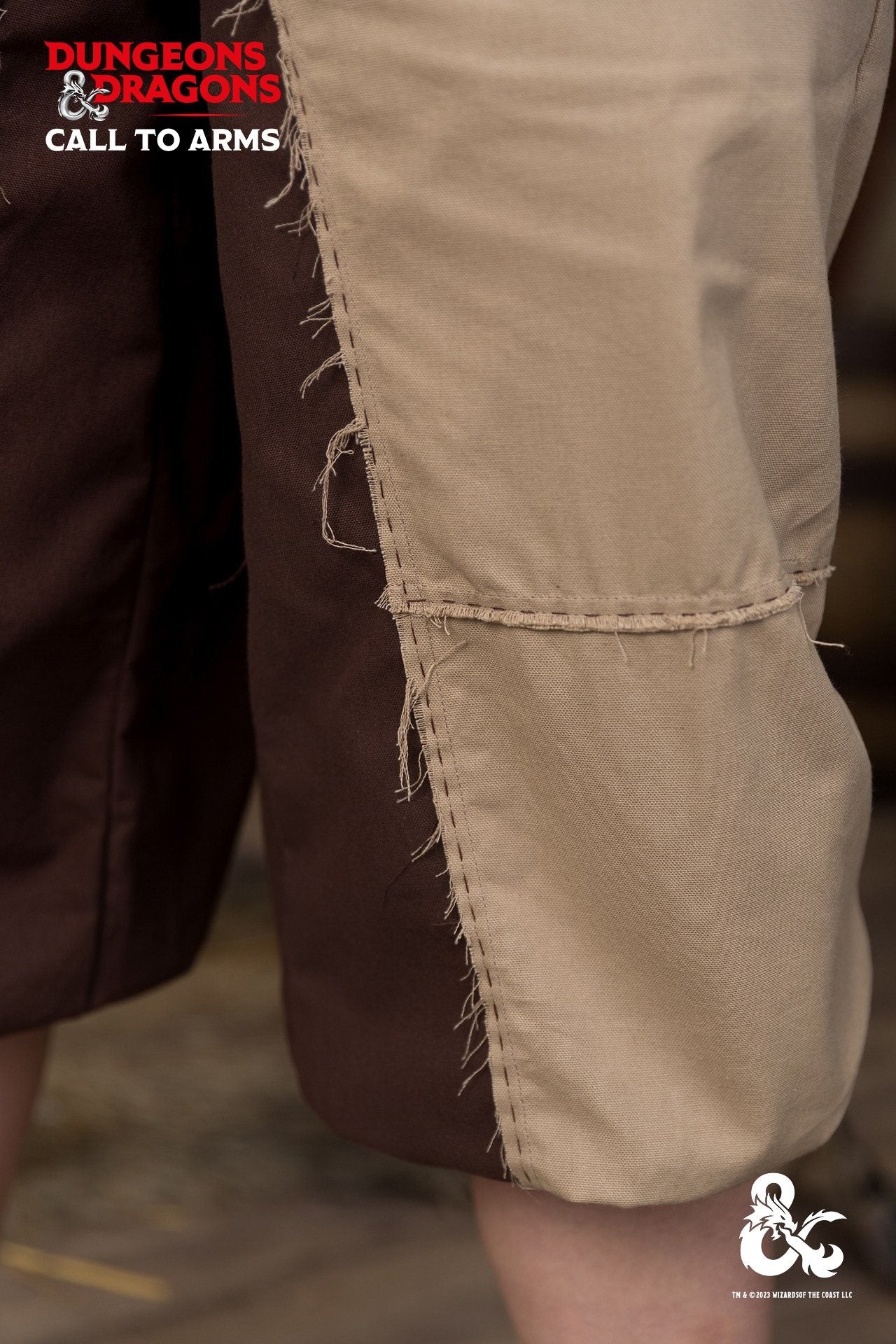 Dungeons & Dragons Barbarian Pants - Hemp Brown RPG Costume for Cosplay & LARPing | Perfect for D&D Game Nights & Fantasy Conventions