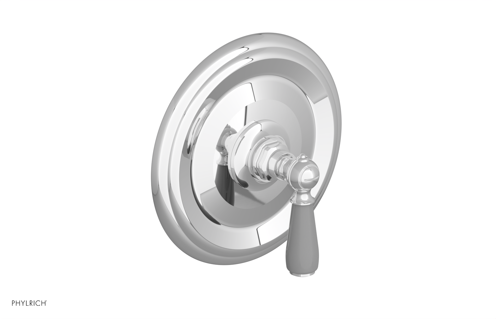 Jamestown Pressure Balance Shower Valve Trim Kit with Grey Accents - 4