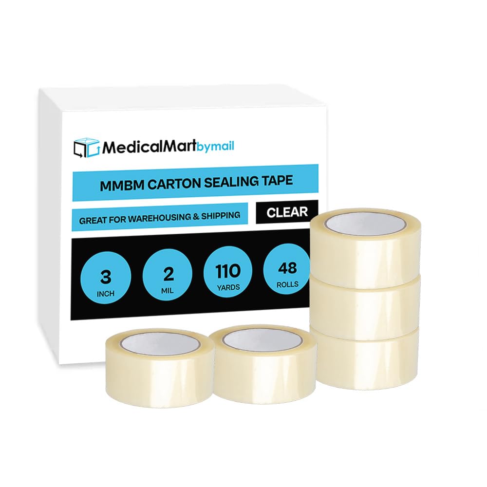 48 Rolls Clear Packing Tape 3
