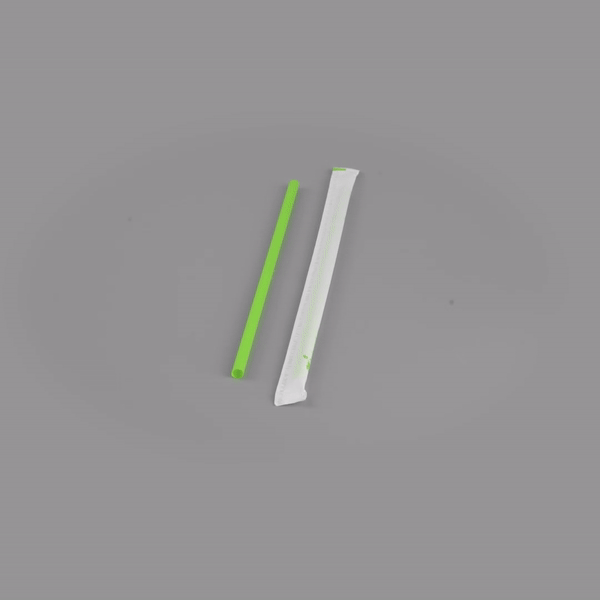 Eco-Friendly Compostable PLA/PBAT Plastic Straws - 8 1/4 Inch, 2000 Count Bulk Box | Biodegradable Drinking Straws for Restaurants, Parties & Eco-Conscious Homes