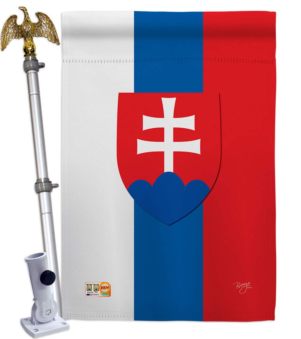 Slovakia National Flag Set 28x40