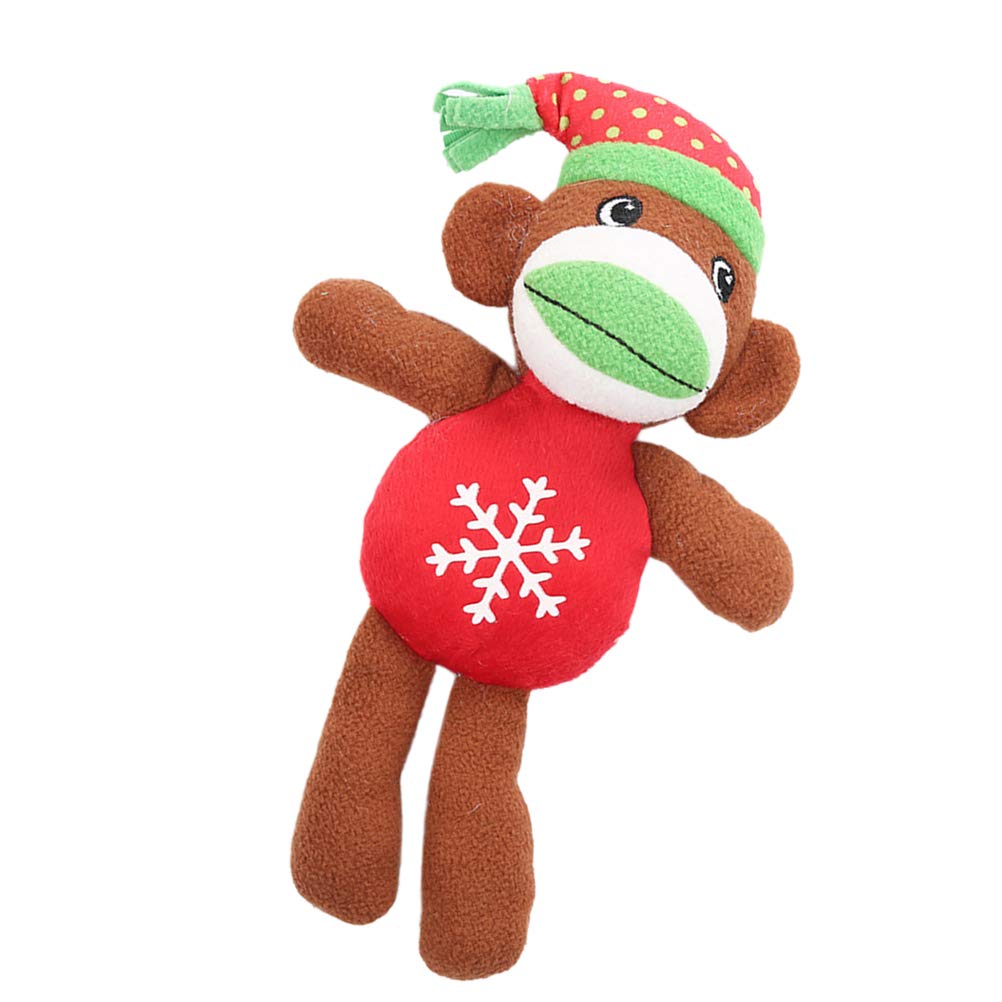 Durable Interactive Dog Toys with Squeaker - Plush Stuffed Chew Toys for Puppies & Adult Dogs - Perfect for Christmas Gifts, Training, and Playtime
