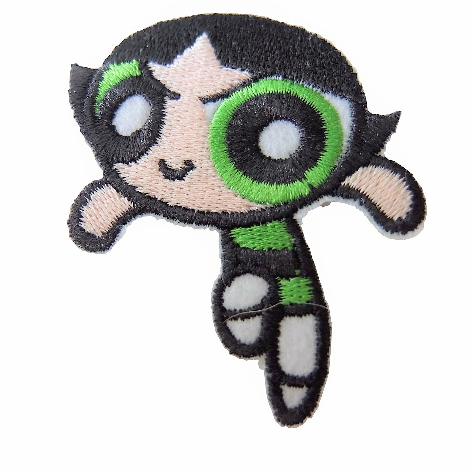Cute Girl Embroidered Patch - Iron On or Sew On for DIY Crafts, Jackets, Bags & Hats | New Horizons Production