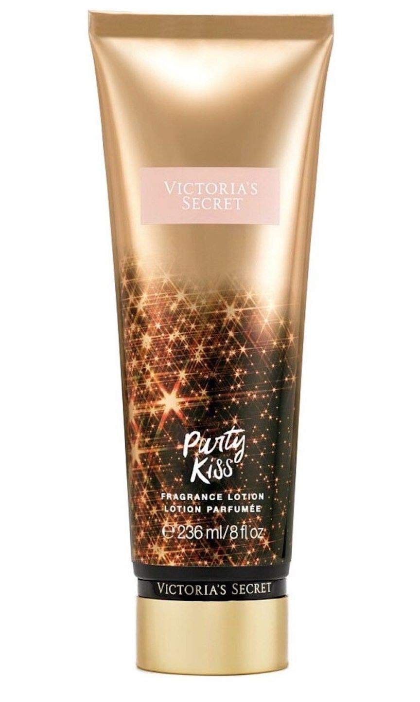 Victoria's Secret Beauty Party Kiss Fragrance Body Lotion - 8 fl oz | Hydrating Moisturizer for Women | Perfect for Date Night & Self-Care Pampering