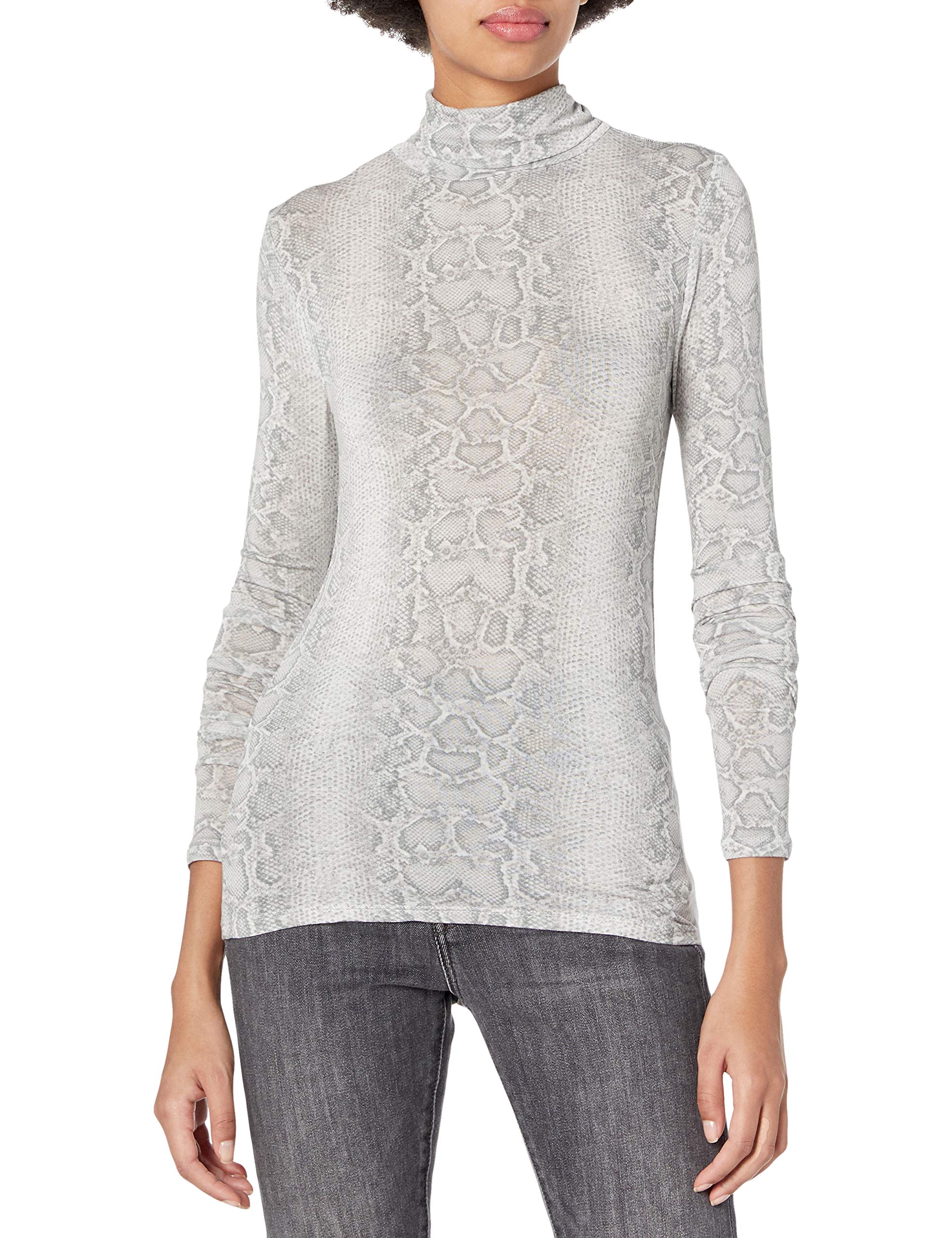 BCBGMAXAZRIA Women's Turtleneck Sweater - Soft Long Sleeve Knit Top for Fall & Winter | Perfect for Office Wear, Date Night & Holiday Outfits
