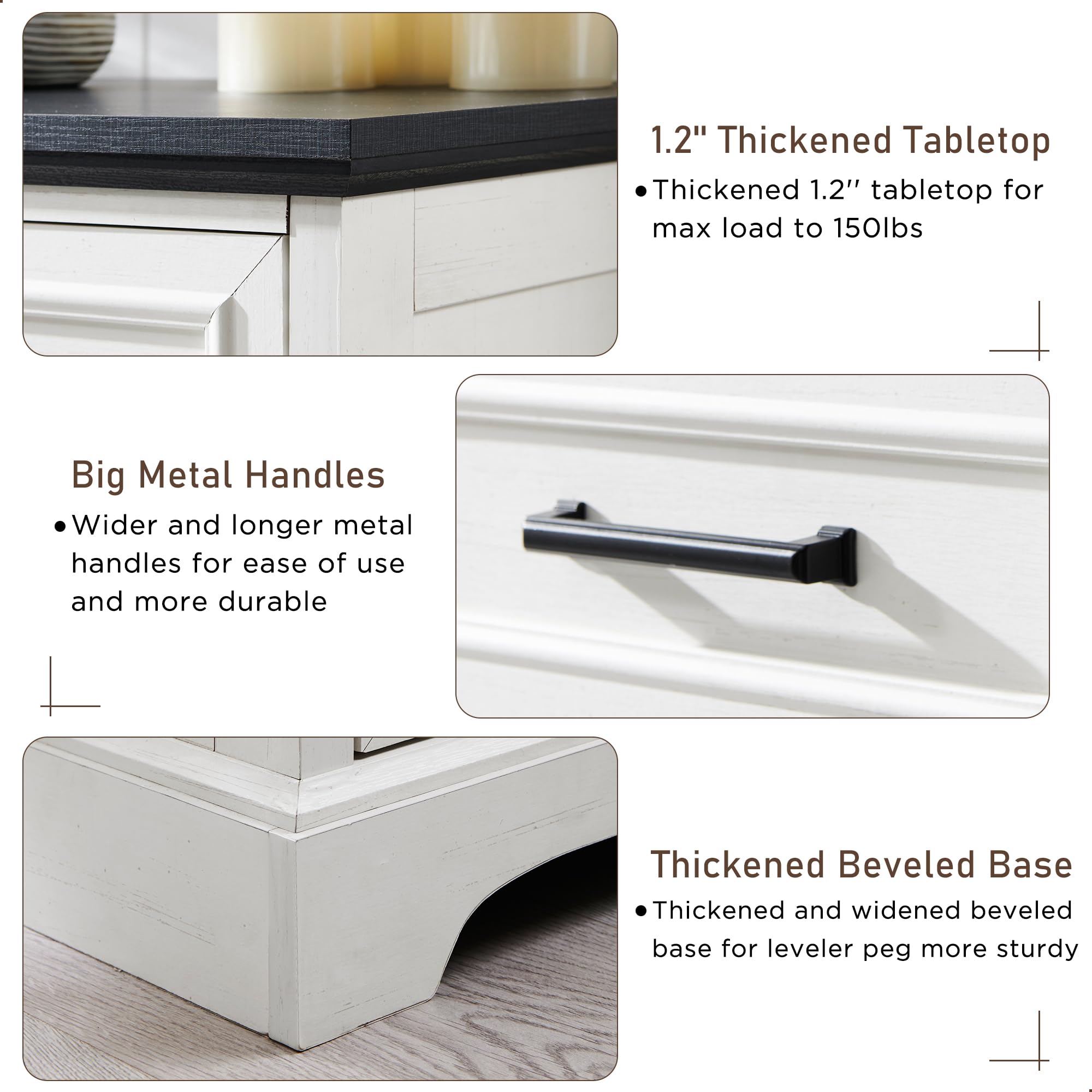 6 Drawer Dresser for Bedroom - 44