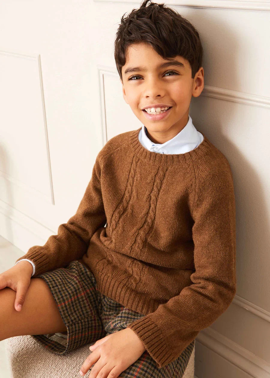 Stylish Tweed Blazer & Shorts Set for Boys - Perfect for School, Parties & Special Occasions