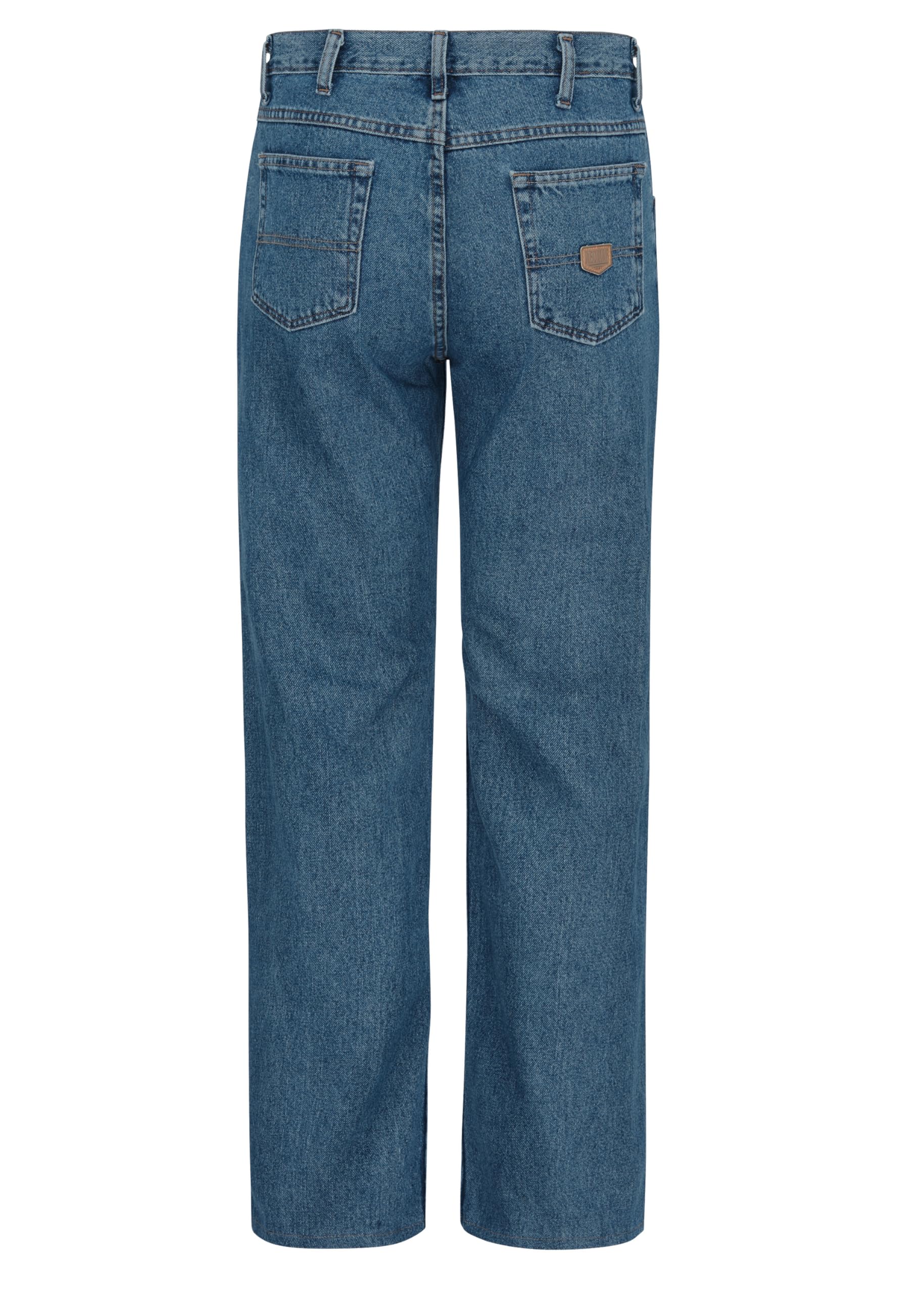 Red Kap Men's Relaxed Fit Jeans - Durable Work Pants for Construction, Farming & Outdoor Activities | Comfortable Denim for Everyday Wear