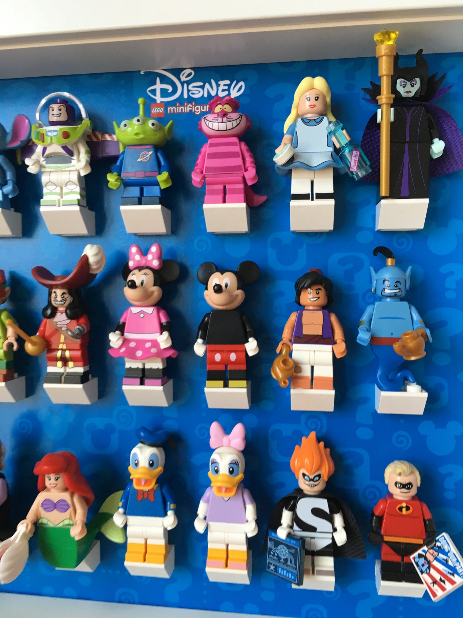 Lego® Disney Series 1 Minifigures Display Frame - Perfect for Collectors & Home Decor