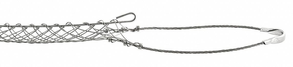 Heavy Duty Cable Support Grip - Single Hook 1610 lb Capacity - Perfect for Construction, Rigging & Industrial Applications