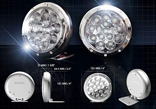High-Performance Blue LED Fog Lights Kit for Honda ST1300 Pan-European - Waterproof Driving Lights for Enhanced Visibility in Rain & Fog