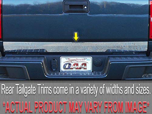 BRIGHTT-QA592203 Stainless Steel Tailgate Accent Trim - 1 Piece for 1994-1999 Dodge Ram Pickup Trucks - Enhances Truck Appearance & Protects Tailgate from Scratches