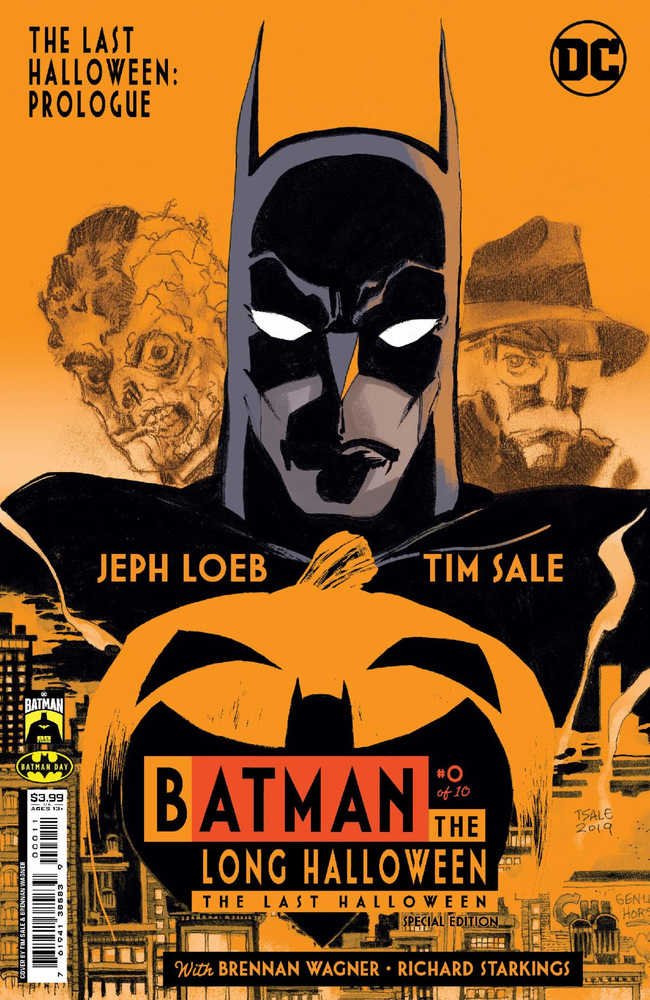 Batman The Long Halloween #1 Cover B Tim Sale Foil Variant - Limited Edition 2024 Batman Day Exclusive Collectible Comic Book for DC Fans & Comic Collectors - Perfect for Display, Gifts, and Special Events