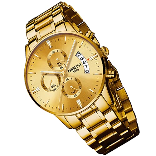 Gold Strap Gold Dial