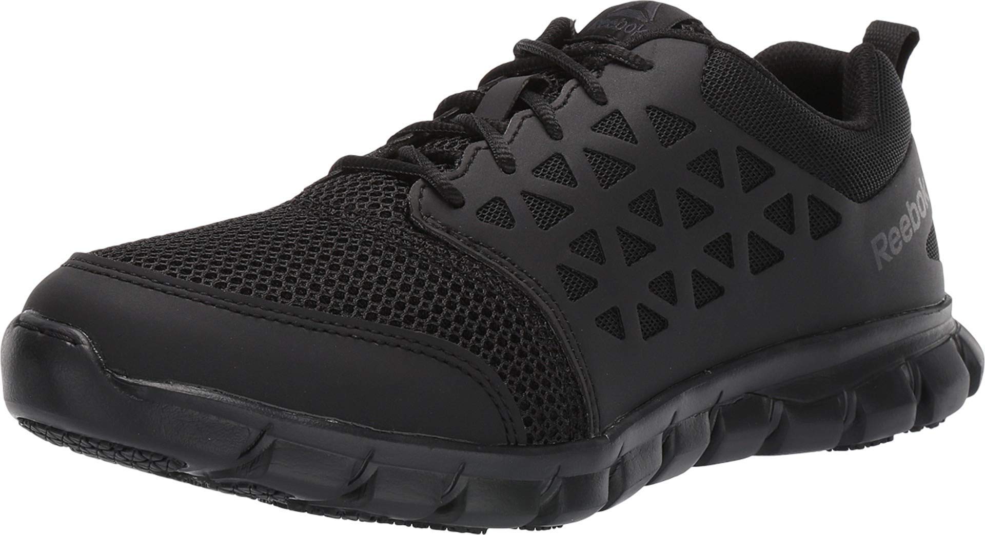 Reebok Men's Sublite Safety Toe Athletic Work Shoes - Industrial & Construction Non-Slip Work Boots for Warehouse, Factory & Outdoor Jobs