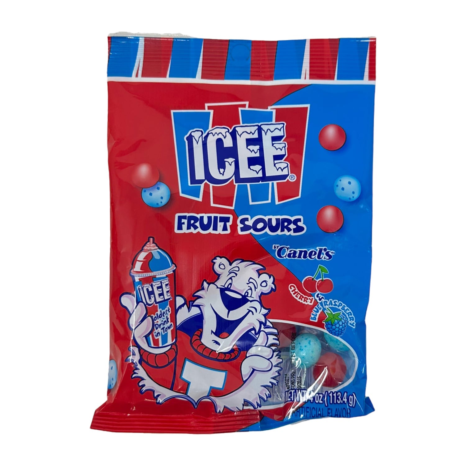 Icee Fruit Sour Candy Bags - 10oz Bulk Pack of Sweet & Tangy Sour Gummy Treats - Perfect for Parties, Movie Nights & Snack Time