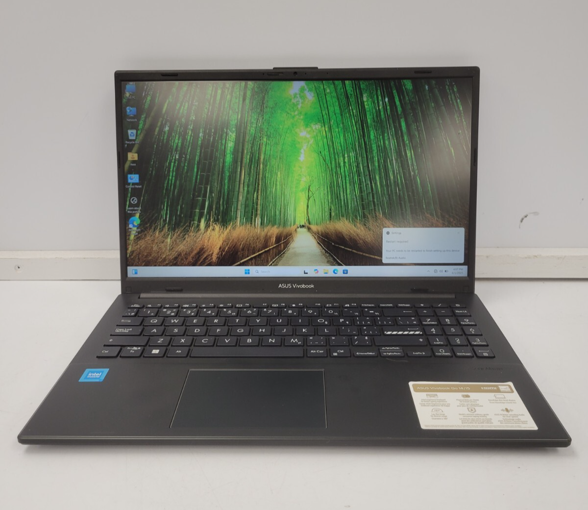 ASUS VivoBook GO 15 Laptop - 15.6