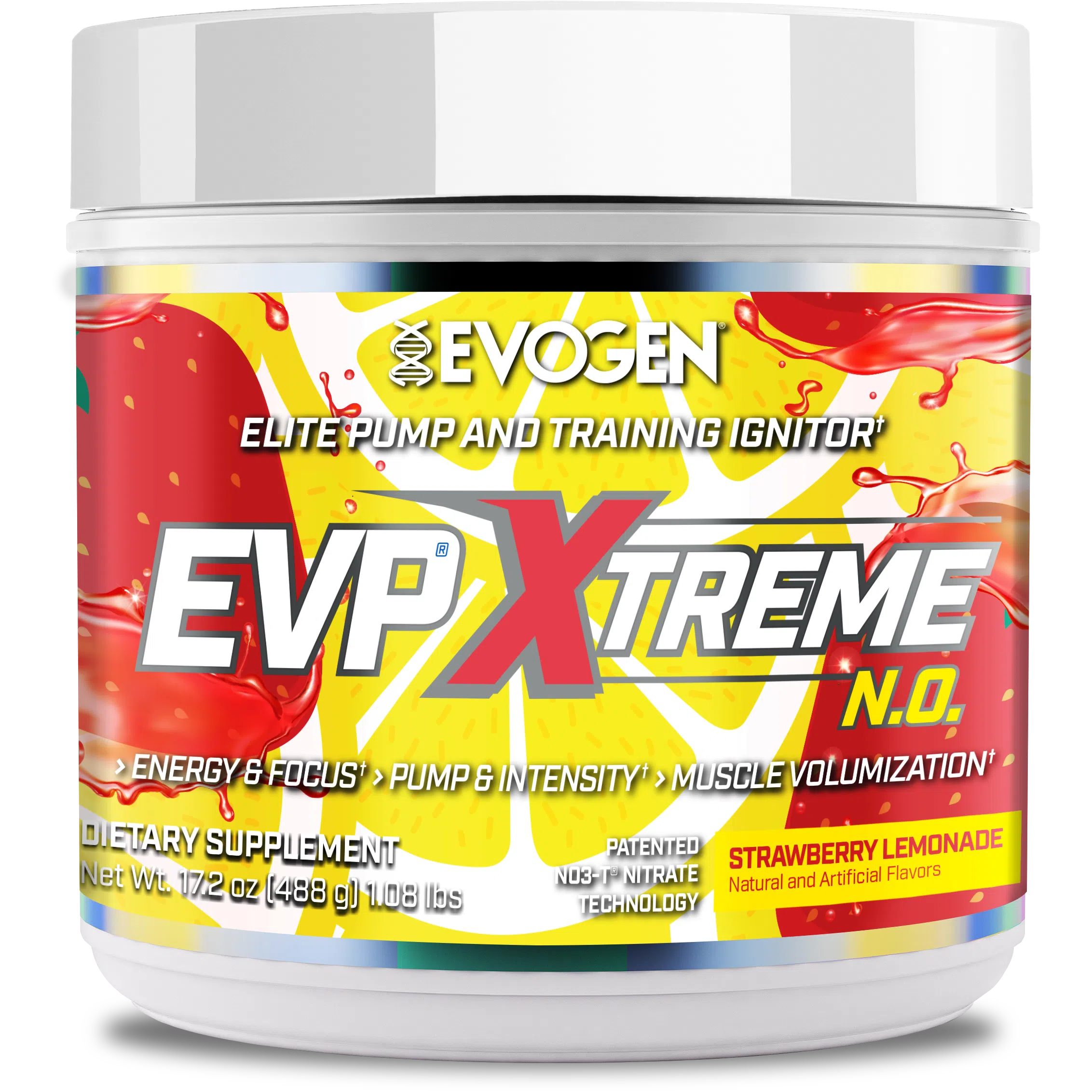 Evogen EVP Xtreme N.O. Pre-Workout Supplement - Nitric Oxide Booster for Muscle Pump & Energy - Best for Gym, Bodybuilding & Athletic Performance
