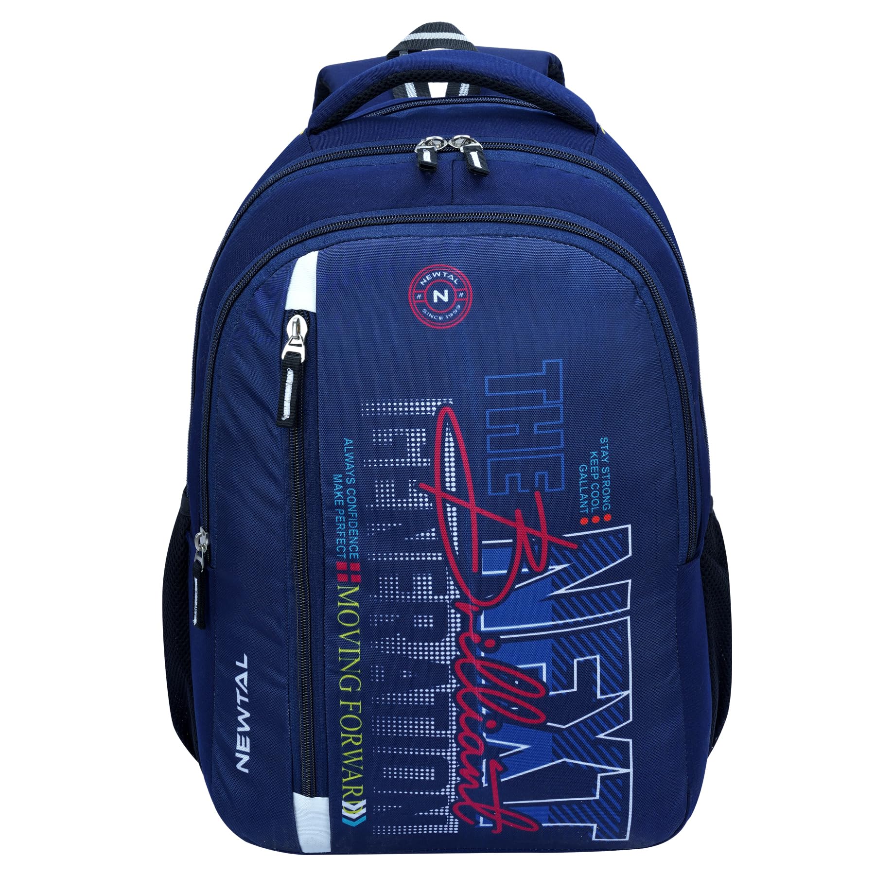 FASTON Waterproof Backpack for School, College, Work & Travel - Lightweight Durable Laptop Bag for Men, Women, Teens & Students (Navy Blue) - Perfect for Daily Commute, Campus Life & Outdoor Adventures