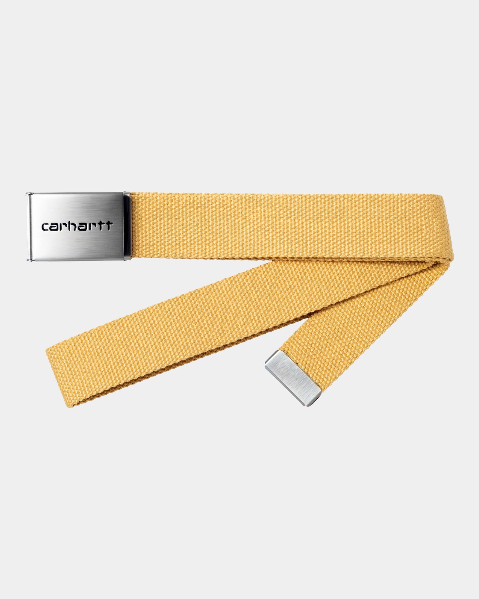 Clip Belt Chrome | Air Yellow - Adjustable Waistband for Running, Hiking & Workouts - Secure & Comfortable Fitness Accessory