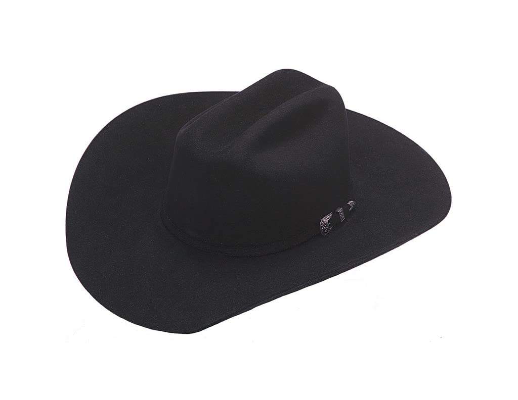 ARIAT Men's Western Cowboy Hat - Genuine Leather, Wide Brim, UV Protection - Perfect for Rodeo, Ranch Work & Outdoor Adventures