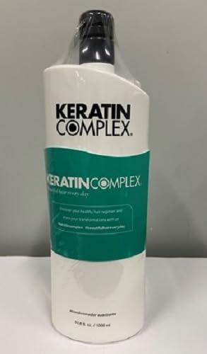 Keratin Complex Smoothing Shampoo & Conditioner Set for Frizz Control & Hair Repair - Salon Quality Keratin Treatment for Dry, Damaged Hair - Perfect for Daily Use at Home or Salon