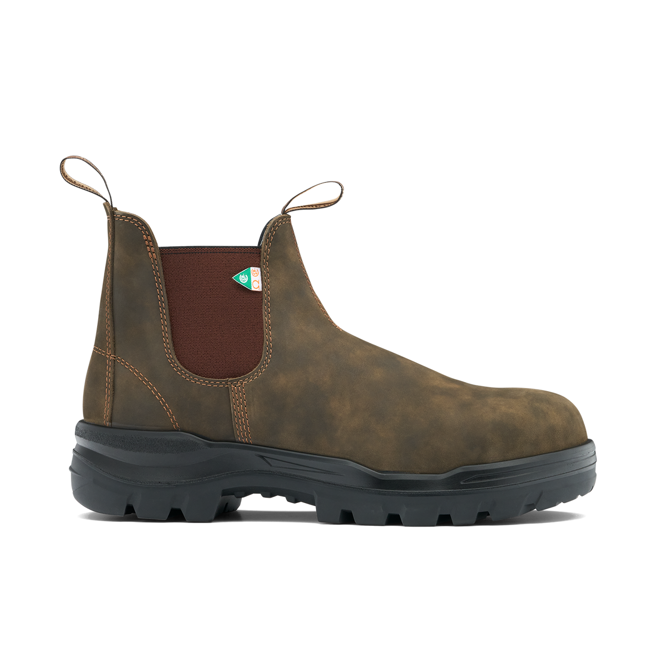 Blundstone 8302 RotoFlex Steel Toe Work Boots for Men - Slip Resistant & Comfortable Safety Shoes for Construction, Hiking & Outdoor Work