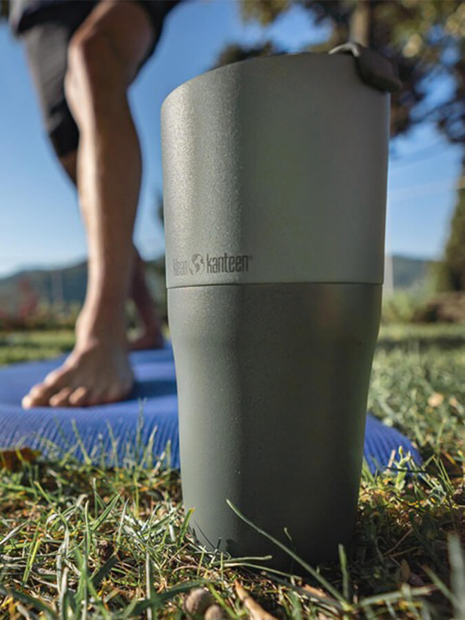 Klean Kanteen Rise 26oz (769ml) Insulated Tumbler with Flip Lid - Leakproof Stainless Steel Travel Mug for Coffee, Tea & Cold Drinks - Perfect for Office, Commuting & Outdoor Activities