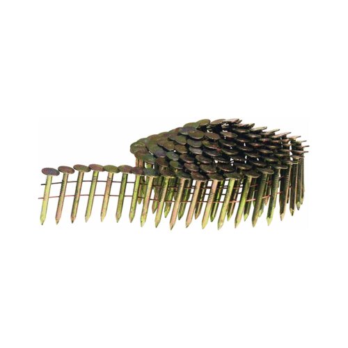 11 Gauge 1-Inch Roofing Nails - 7200 Pack for Shingle Installation & Roof Repairs | Durable Galvanized Steel Construction for Weather Resistance