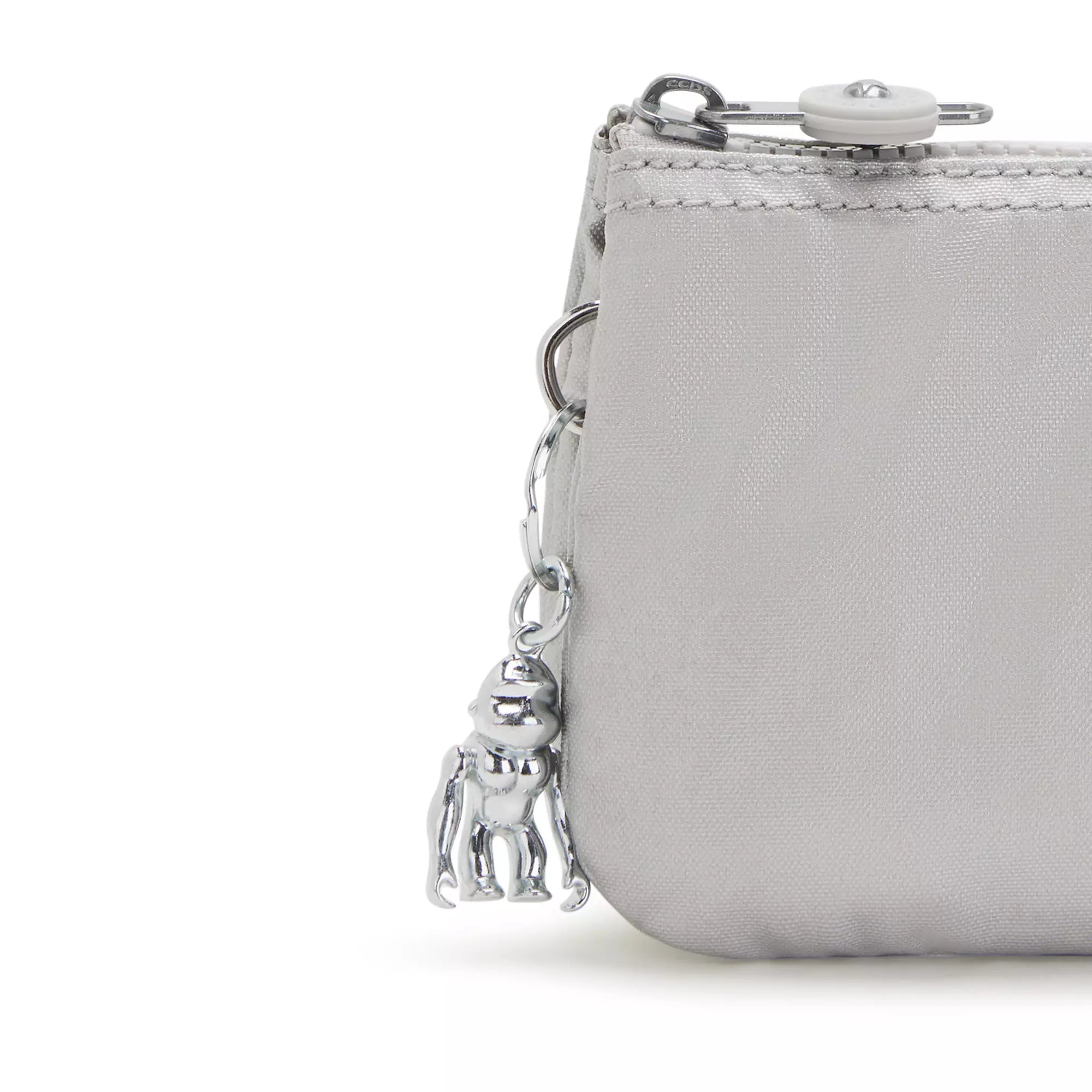 Kipling Creativity Large Metallic Pouch - Stylish Shiny Crossbody Bag for Women | Perfect for Travel, Work & Everyday Use
