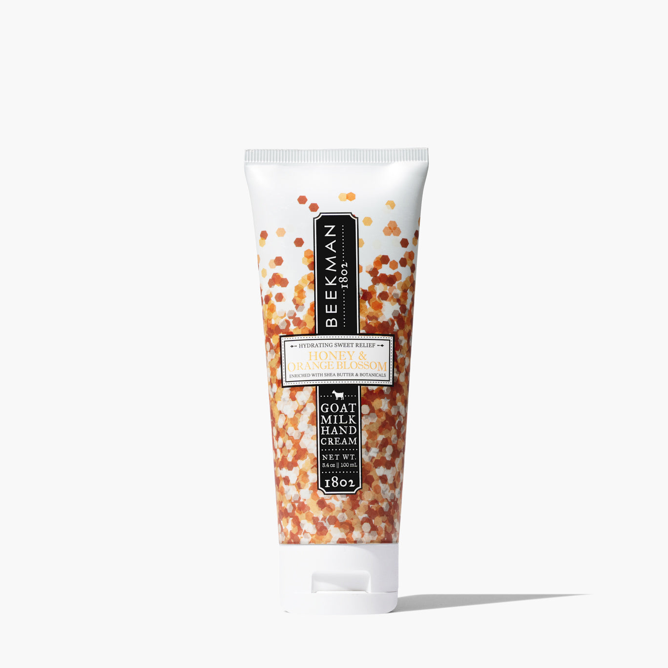 Honey & Orange Blossom Hand Cream - Ultra Moisturizing Natural Skincare for Dry Hands - Perfect for Winter Care, Office Use & Travel Essentials