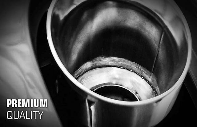 MagnaFlow 35204 Stainless Steel Exhaust Tip - High Performance Car Exhaust Accessory for Trucks & SUVs - Enhances Vehicle Appearance & Sound