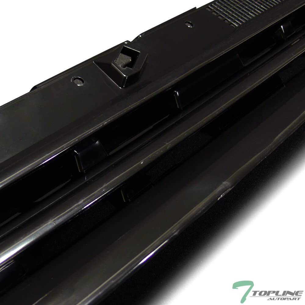 1999-2006 VW Golf GTI R32 MK4 Glossy Black Front Bumper Grill Replacement - Perfect Fit for MK4 Volkswagen Models, Enhances Vehicle Appearance & Aerodynamics