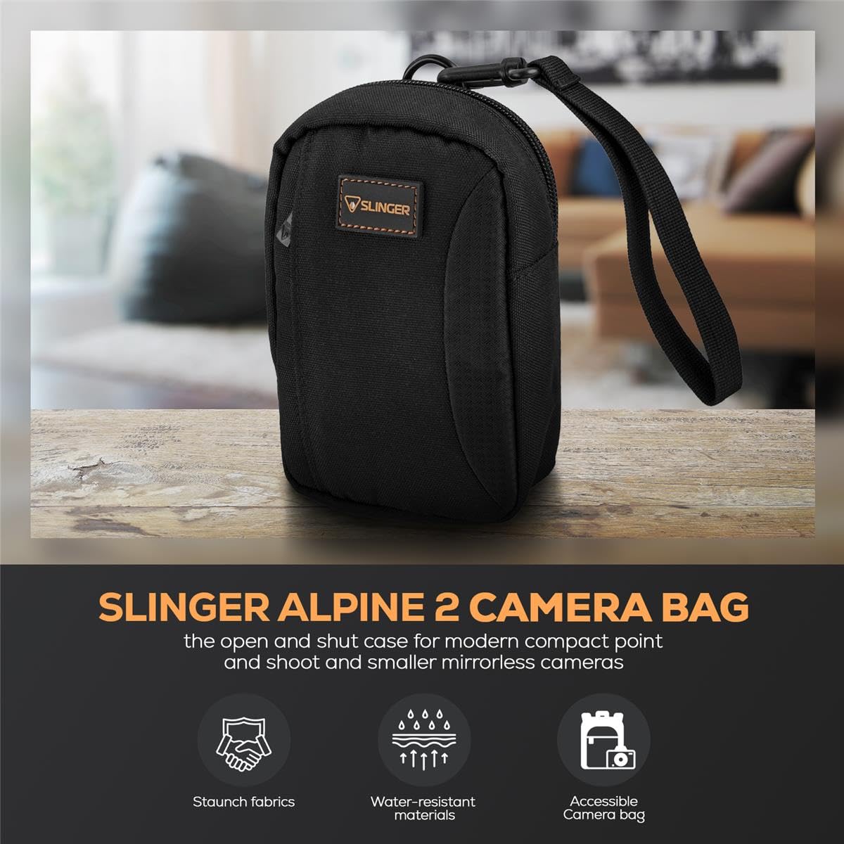 Fujifilm QuickSnap Flash 400 Disposable 35mm Film Camera with Built-in Flash - 27 Exposures, 6-Pack Bundle with Slinger Camera Bag - Perfect for Weddings, Parties, Travel & Vintage Photography
