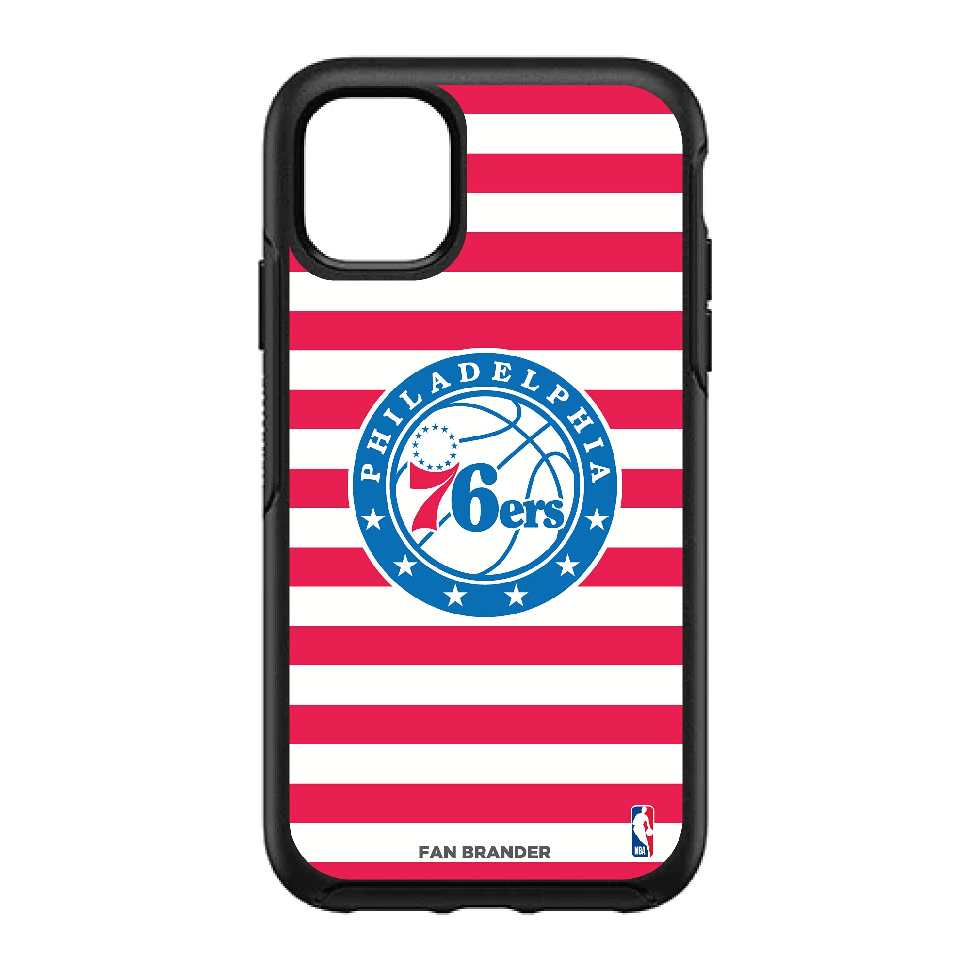 NBA OtterBox Symmetry iPhone Case with Stripes - Durable Protection for Sports Fans