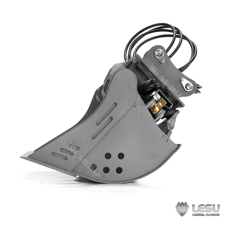 LESU 1/14 Scale Metal Hydraulic RC Excavator with 3-Section Ripper Bucket - Remote Control Construction Toy for Digging, Tree Removal & Compacting - Perfect for Kids & Adults Outdoor Play, Construction Simulation & DIY Projects