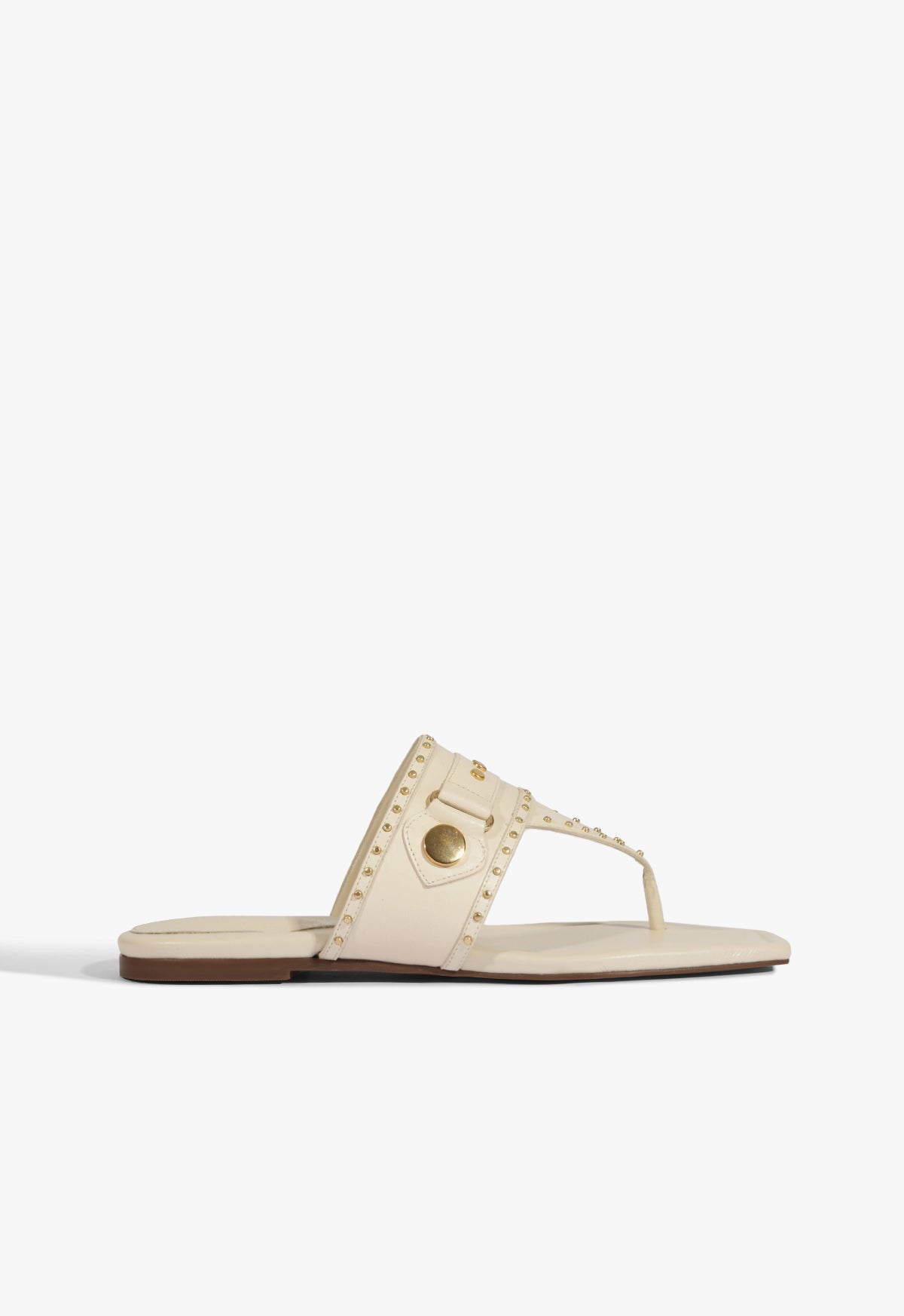 Aria White Leather Sandals for Women - Comfortable Summer Beach Sandals with Cushioned Footbed | Perfect for Vacation, Walking, and Outdoor Activities