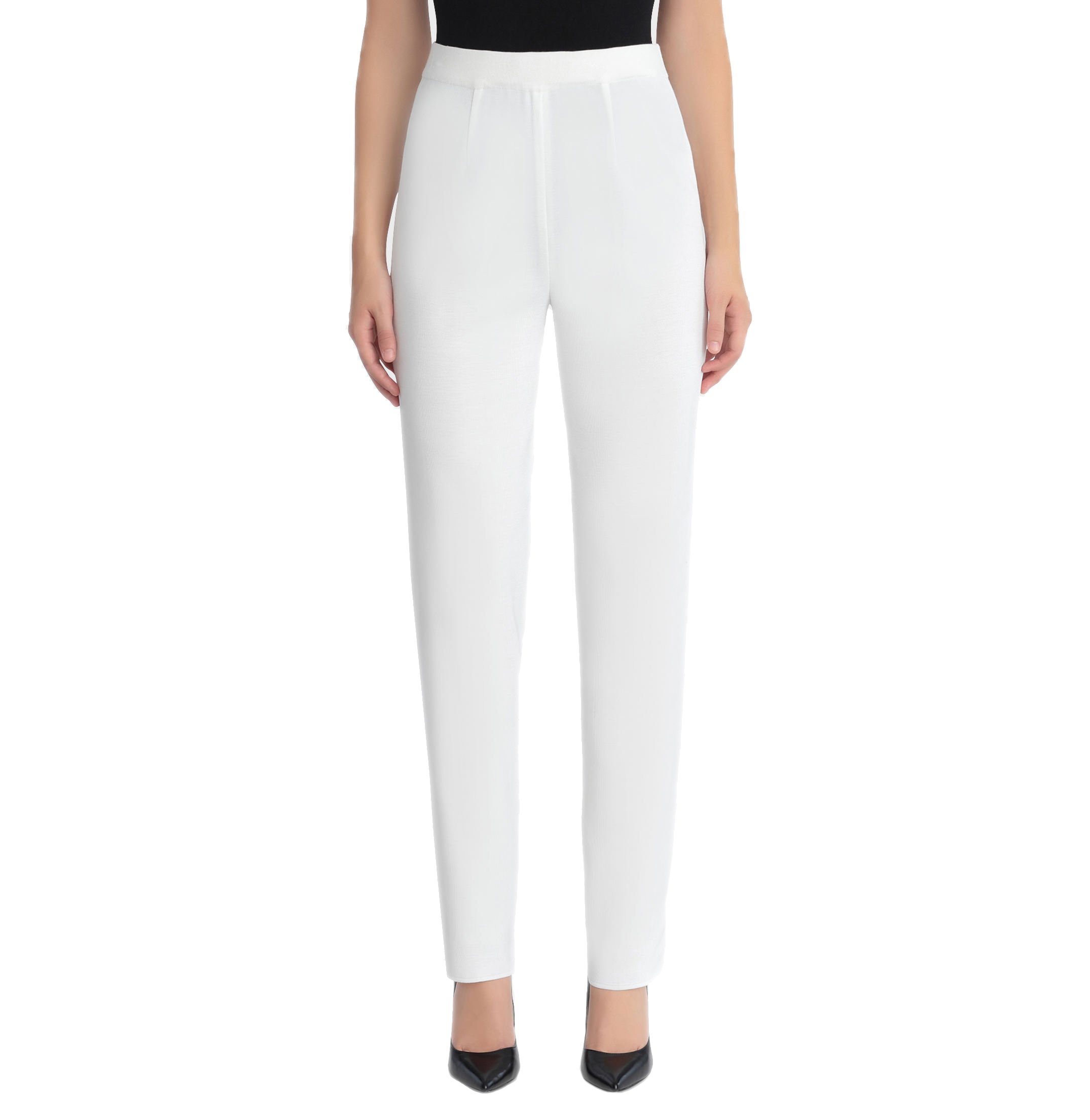 MISOOK Women's Pull-On Pants - Comfortable Stretch Waist, Machine or Hand Wash Cold - Perfect for Work, Travel & Casual Wear