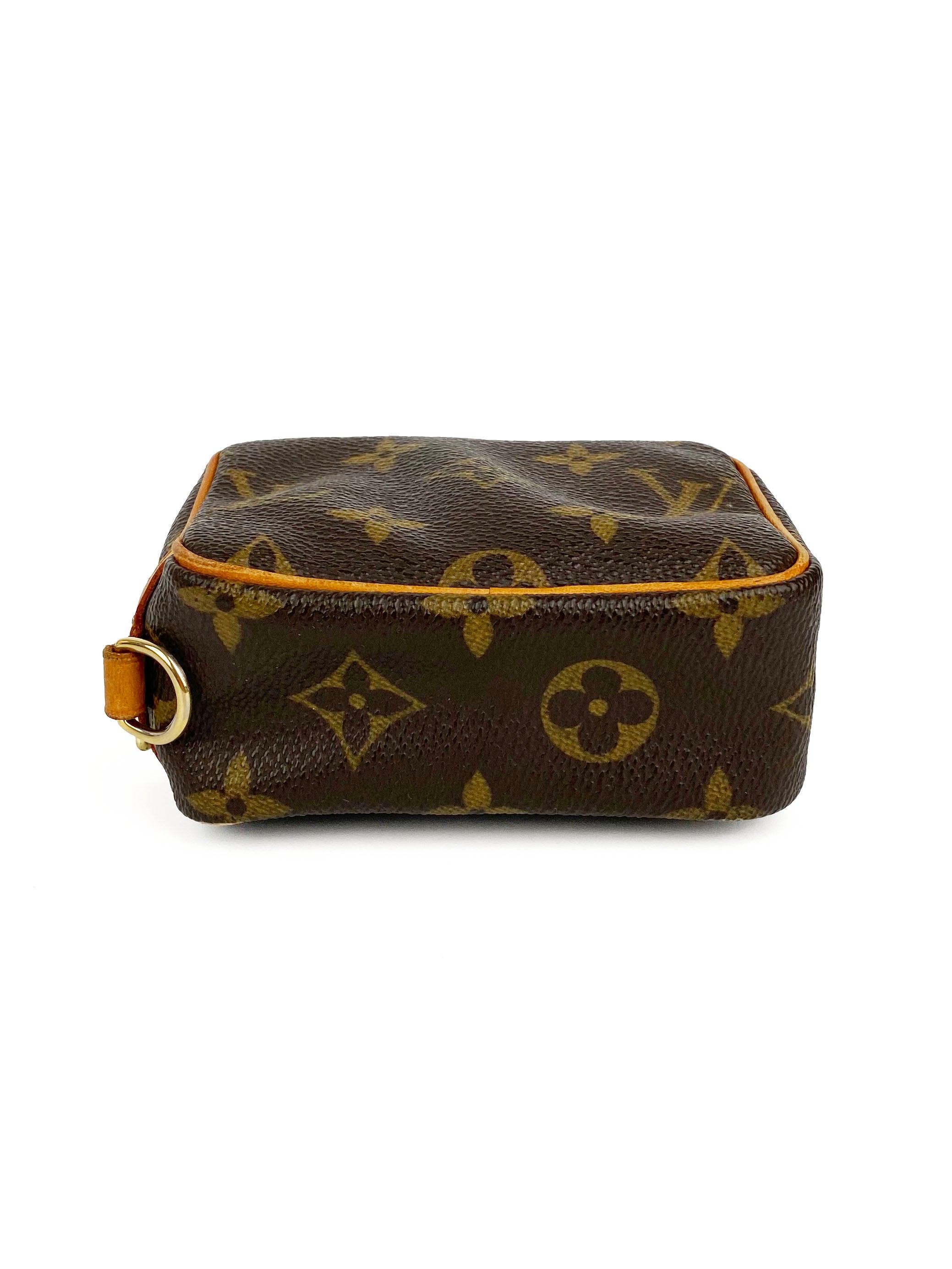 Louis Vuitton Monogram Wapity Coin Pouch - Luxury Small Wallet for Cash & Cards - Perfect for Travel, Parties & Everyday Use