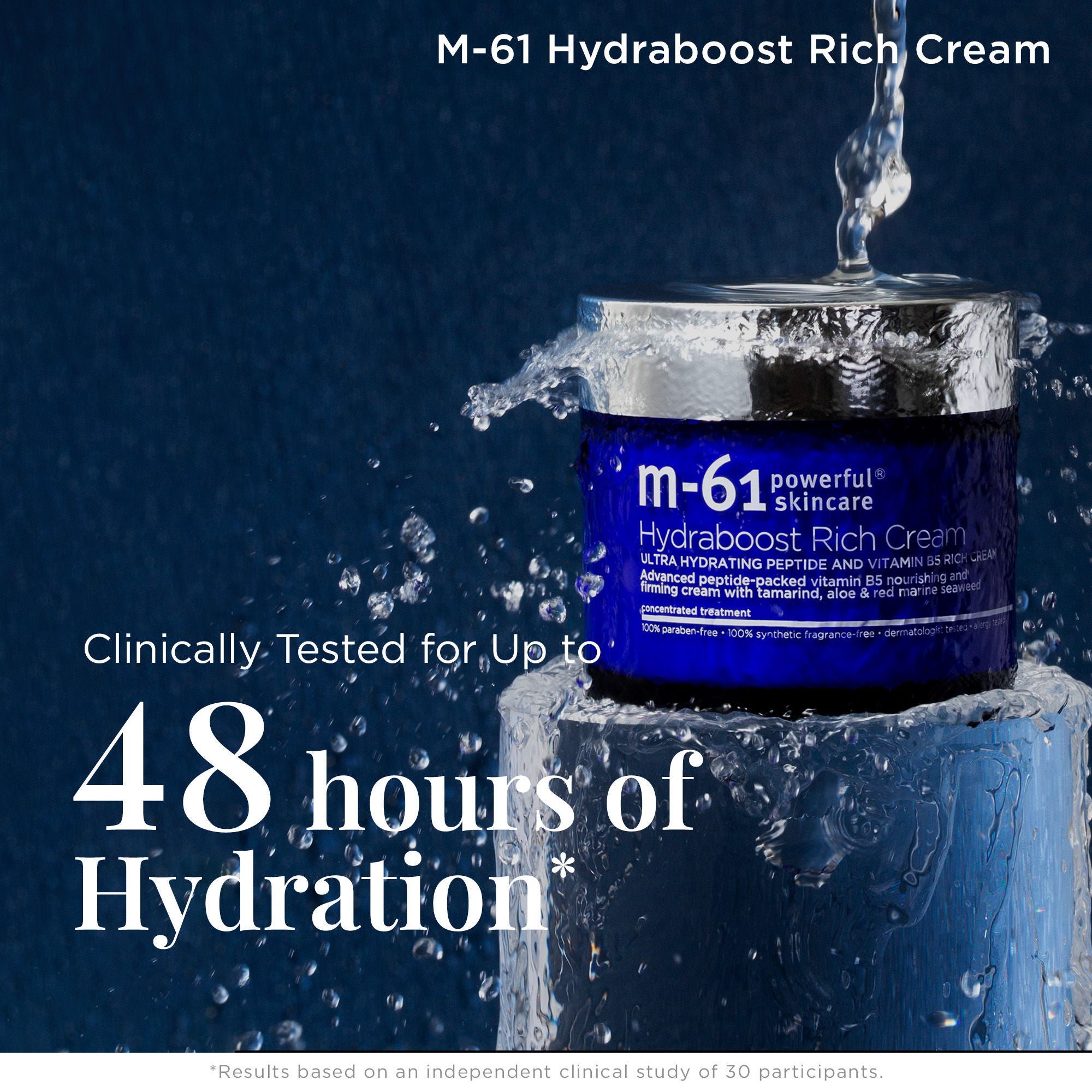 Hydraboost Rich Hydrating Face Cream for Dry Skin - Deep Moisturizing & Nourishing Daily Skincare - Perfect for Night & Day Use