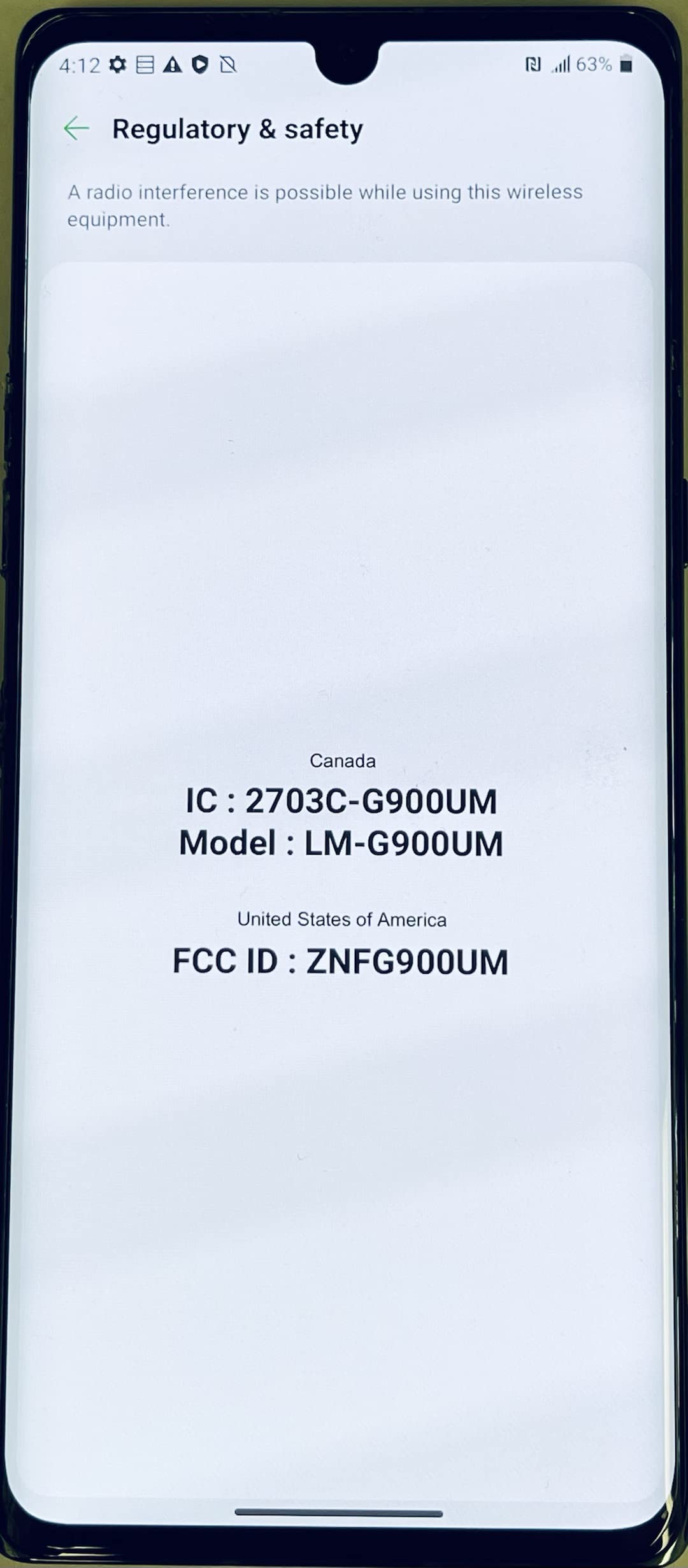 LG Velvet 5G Unlocked Smartphone - 6.8