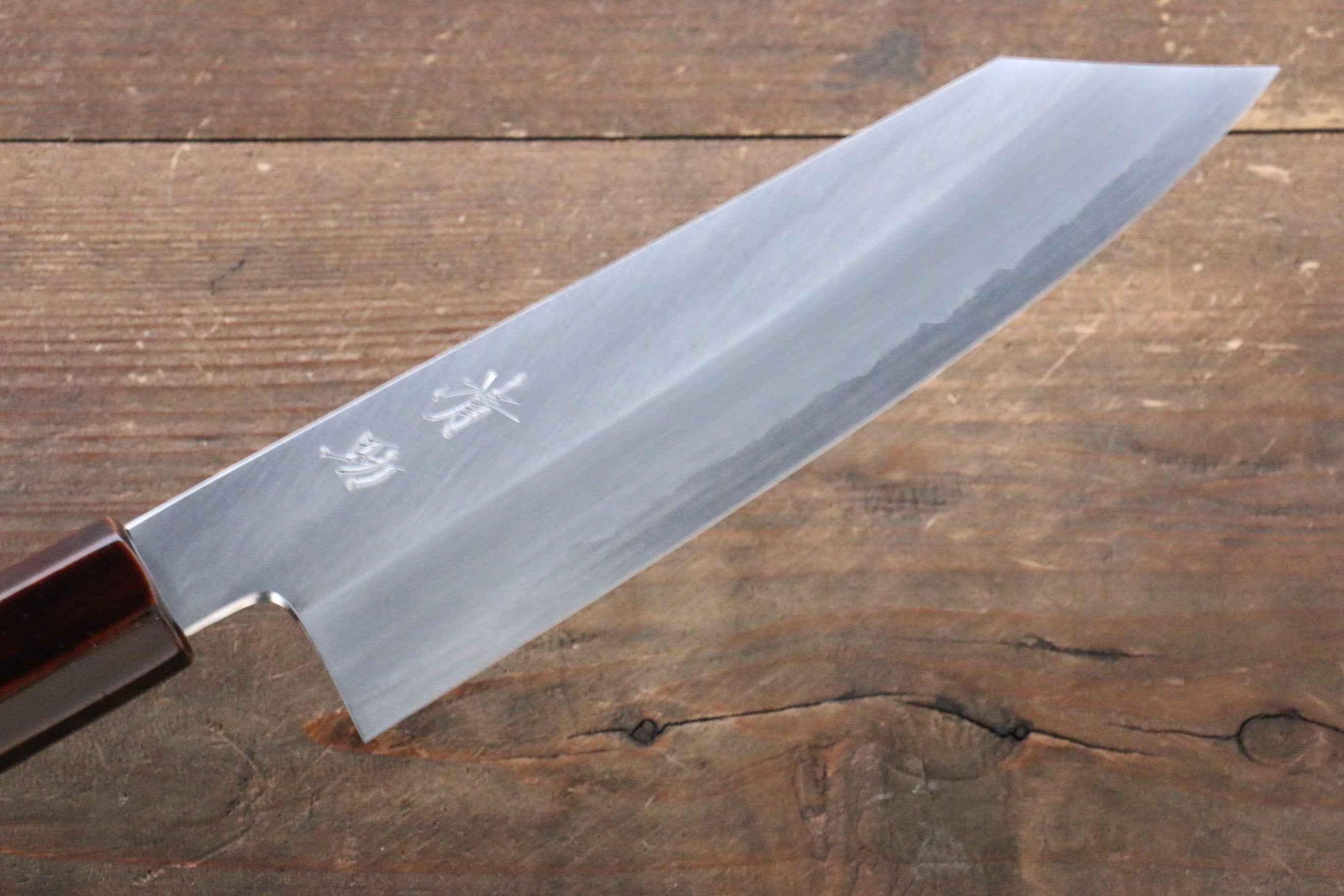 Premium Seisuke Silver Steel No.3 Bunka Knife 165mm - Japanese Kitchen Knife with Lacquered Wood Handle - Perfect for Slicing, Dicing & Precision Vegetable Cutting