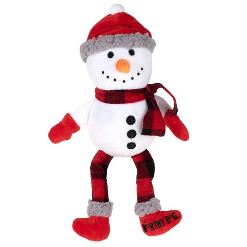 Buffalo Snowman Toy - Cute Plush Stuffed Animal for Kids, Christmas Decor & Holiday Gift - Perfect for Playtime, Room Decor & Seasonal Celebrations
