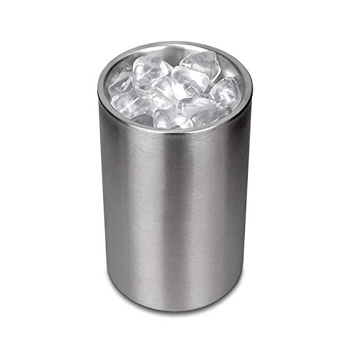 CUISINOX Double-Walled Brushed Satin Stainless Steel Wine Chiller Bucket - 4.8