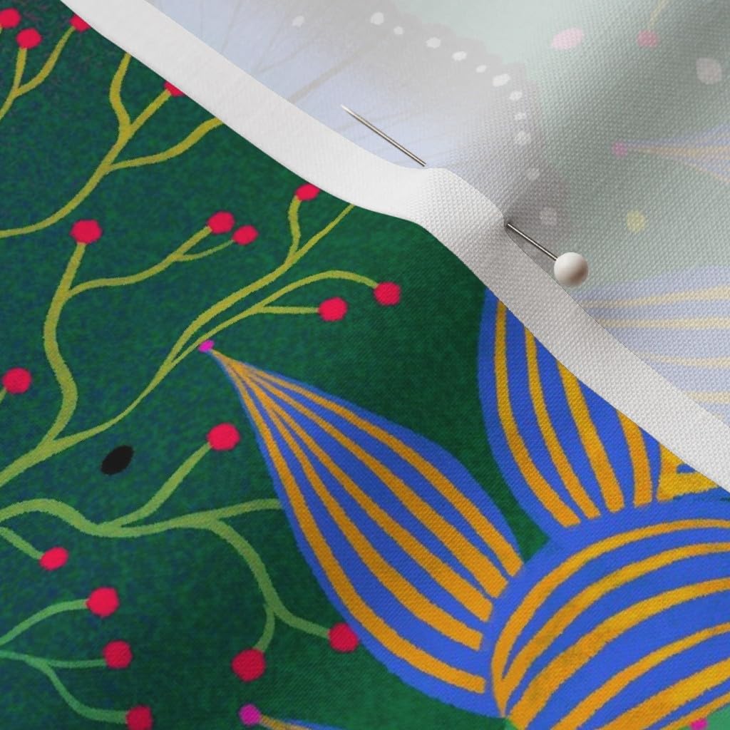 Tropical Maximalist Bright Jungle Summer Island Toucan Monkey Printed Petal Signature Cotton Fabric Fat Quarter - Sewing, Quilting, Apparel, Crafts & Home Decor - Perfect for Summer Dresses, DIY Projects & Boho Home Decor