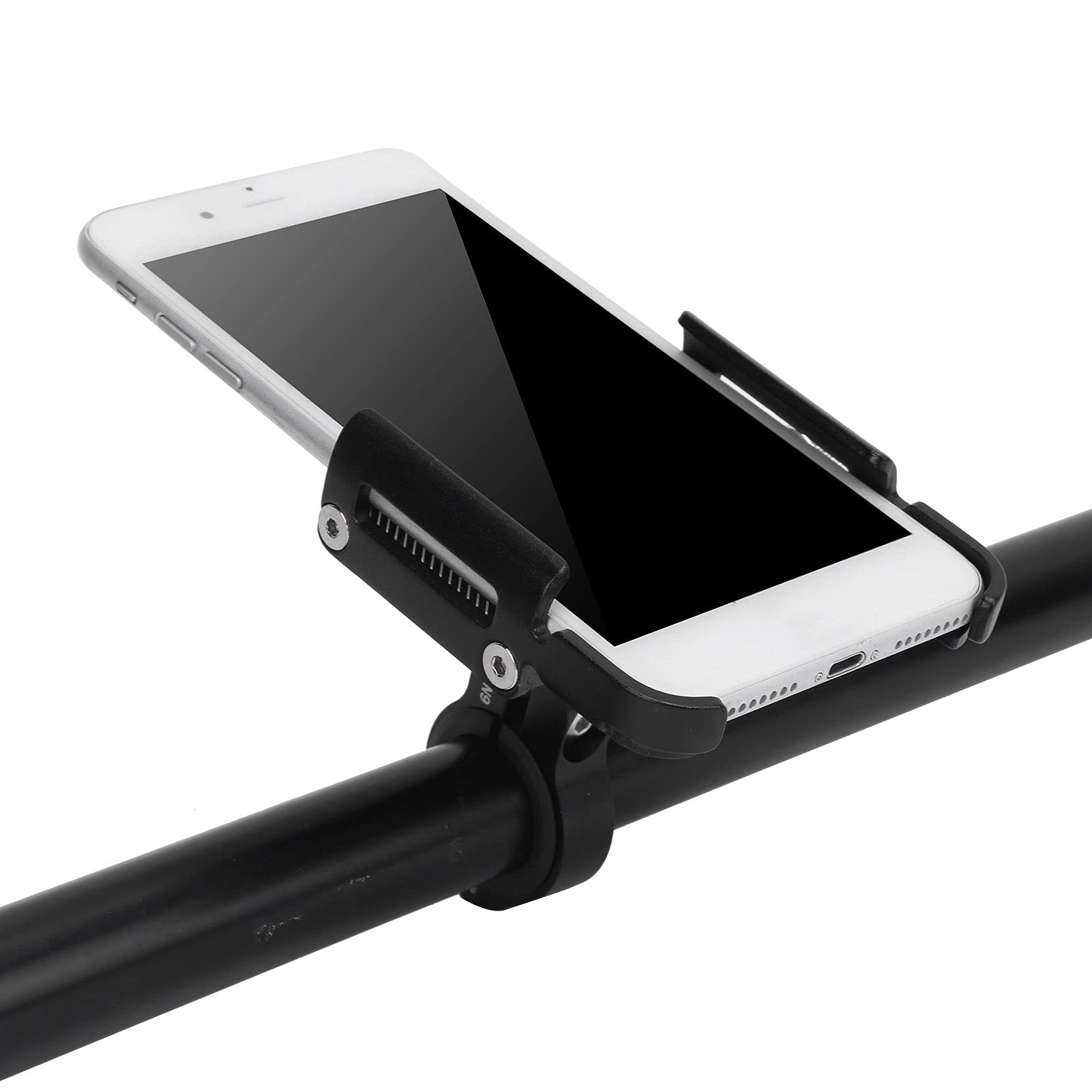 Premium P30 Aluminum Phone Holder - Adjustable 60-100mm Smartphone Stand for Car, Desk & Bed - Reduces Vibrations & Strengthens Pillow Support - Perfect for Driving, Working & Relaxing
