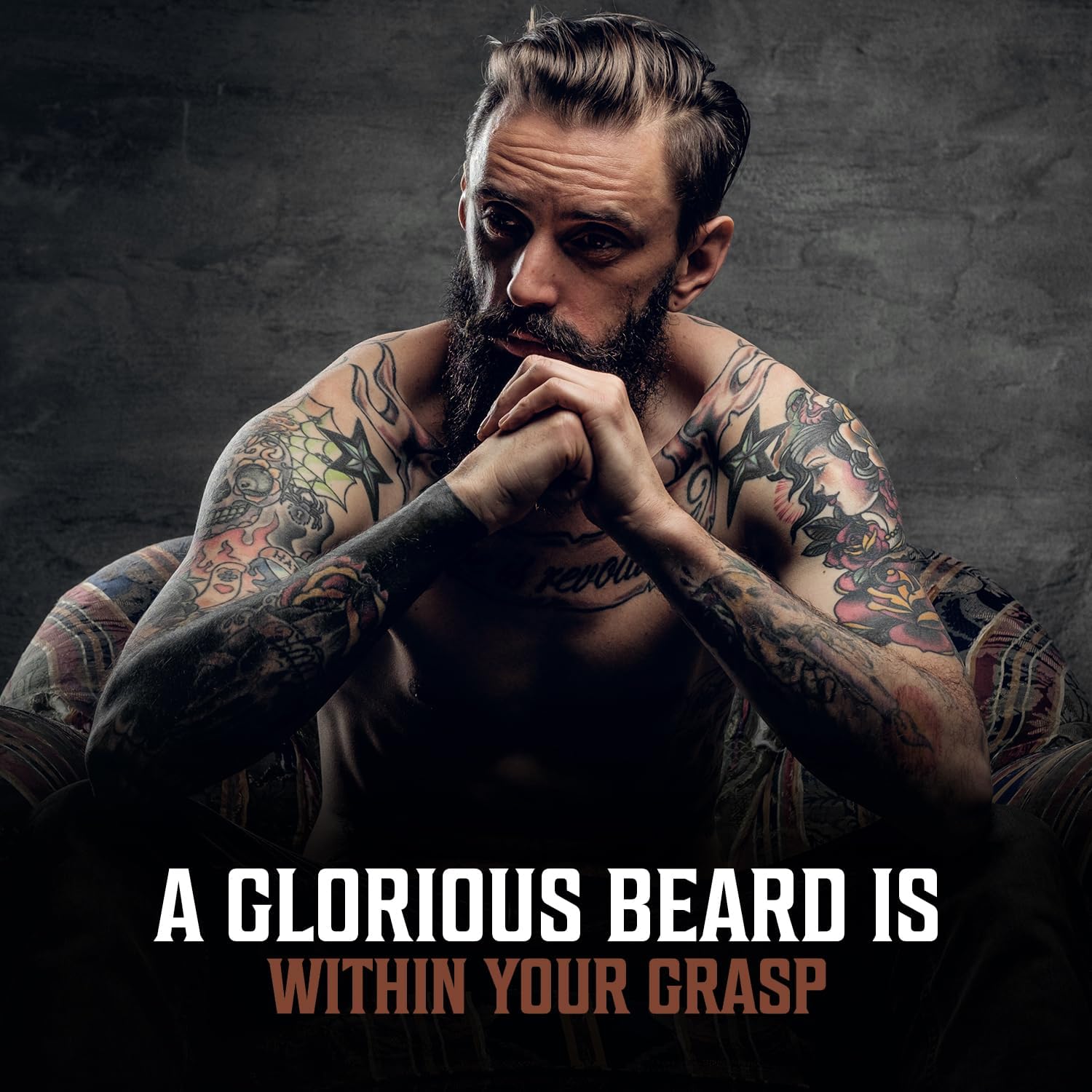 Viking Revolution Beard Oil for Men 3 Pack - Natural Beard Oil Variety Set with Sandalwood, Pine & Cedar Scents - Conditioning & Moisturizing Beard Oil for Soft, Healthy Facial Hair - Perfect for Daily Grooming, Beard Care & Styling (3 x 1oz)