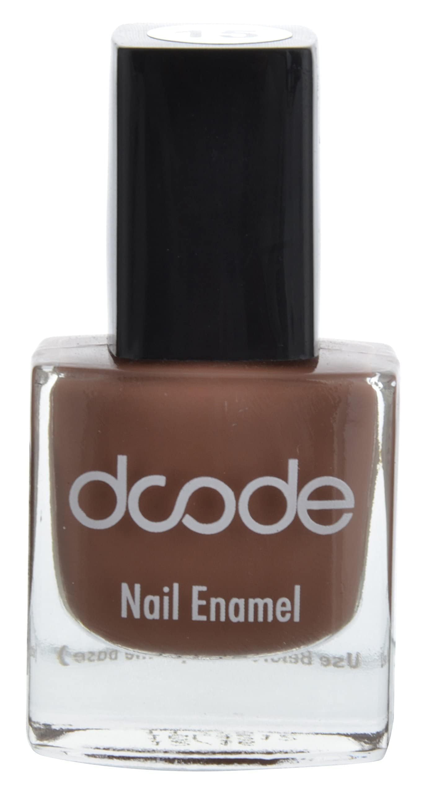 DSDE Glossy Quick Dry Nail Polish - Long Lasting Enamel in Rich Brown (9ml) - Perfect for Salon, Home Manicures & Special Occasions