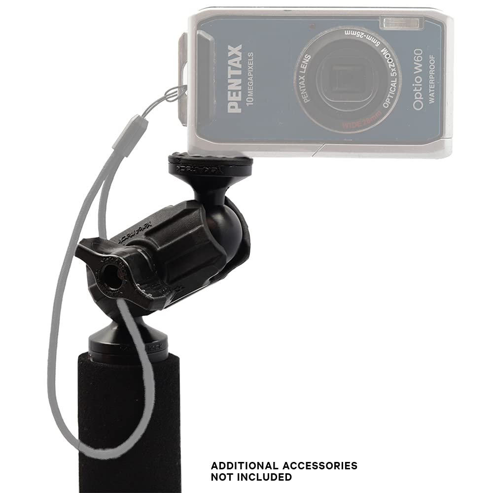 YakAttack Boomstick Pro Camera Mount (CMS-1003) - Adjustable Fishing Rod Holder for GoPro & Action Cameras - Perfect for Kayaking, Boating & Outdoor Adventures